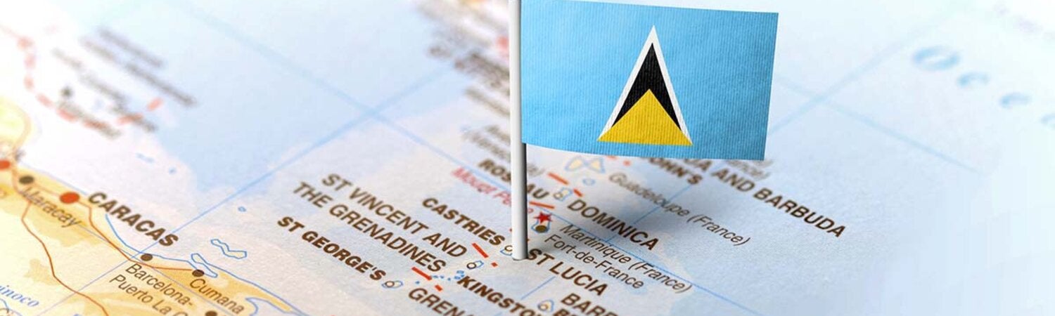 Saint Lucia flag