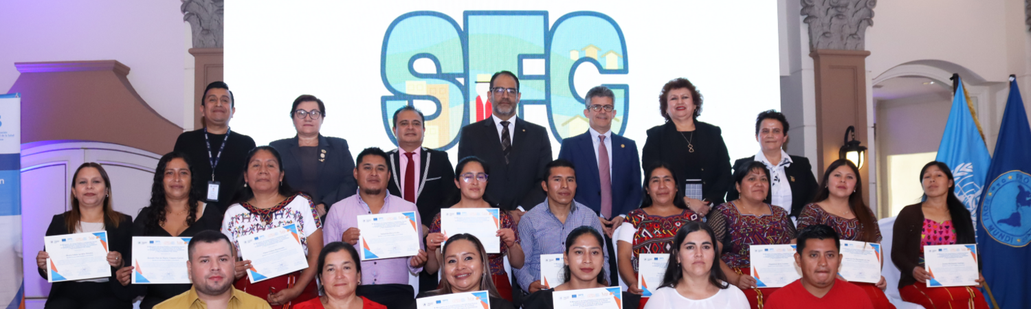 Clausura del curso de Salud Familiar y Comunitaria