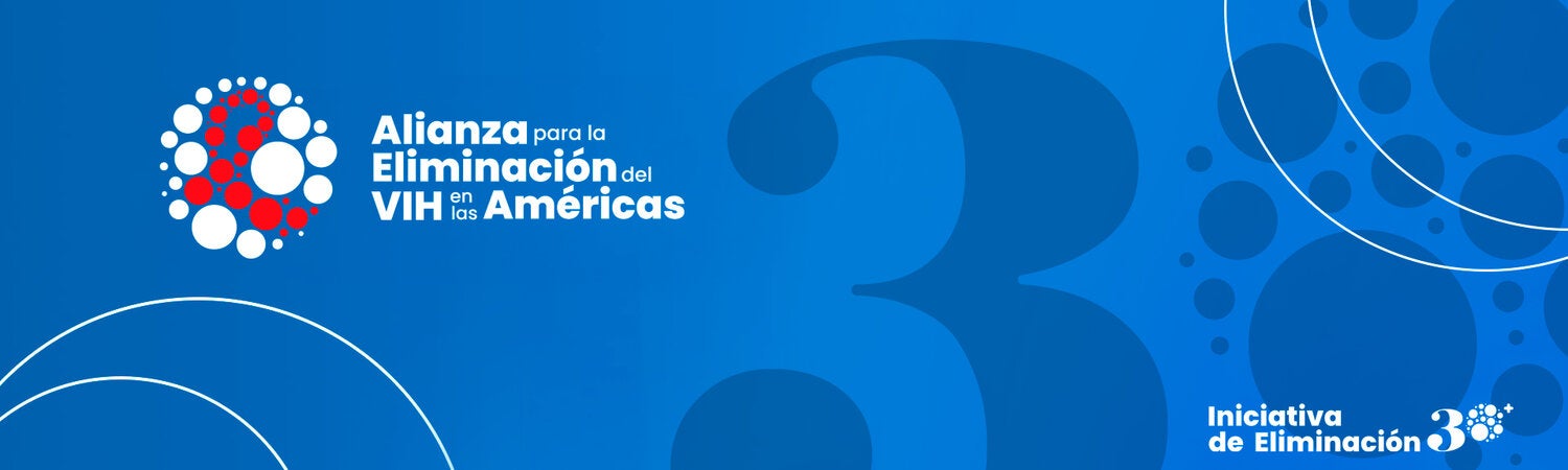 header con leyenda de la Alianza para la eliminación del VIH en las Américas