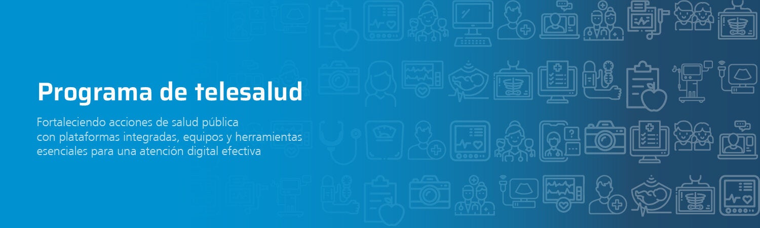 Portada Programa de Telesalud