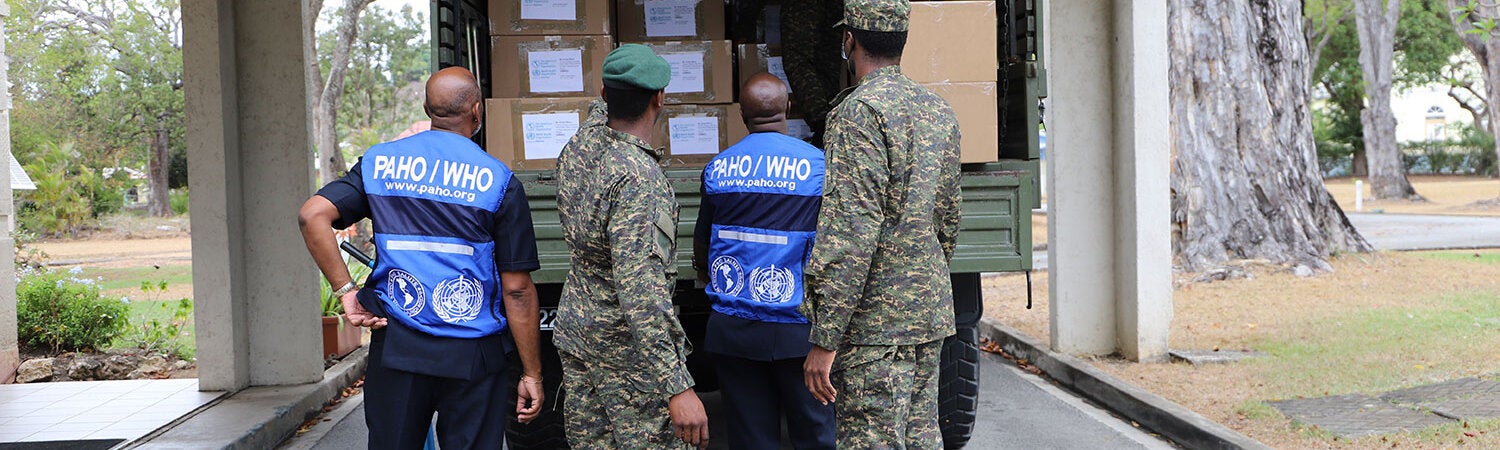 paho-bdf collaboration donation covid-19 supplies