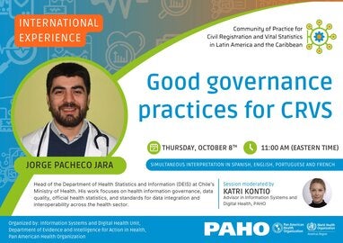 Good governance practices for CRVS