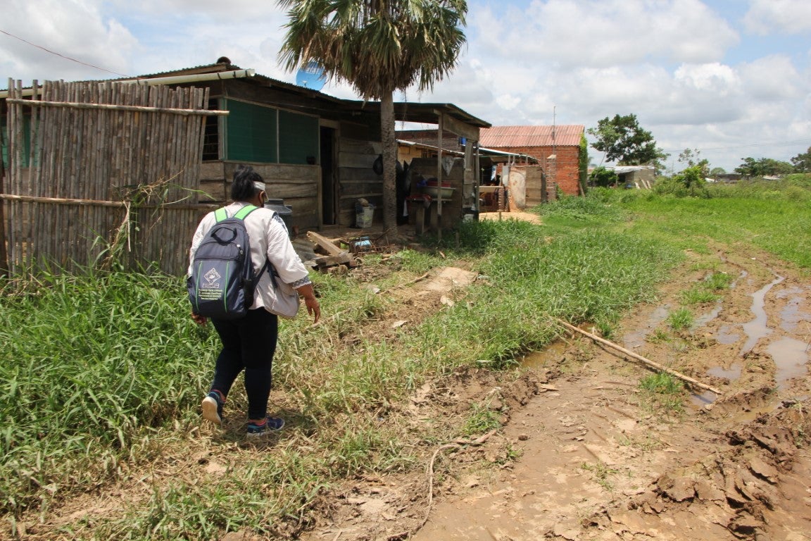 Vacunación en Trinidad Bolivia