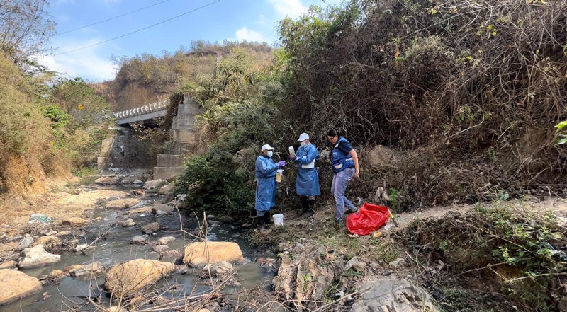 Agua contaminada de Guatemala