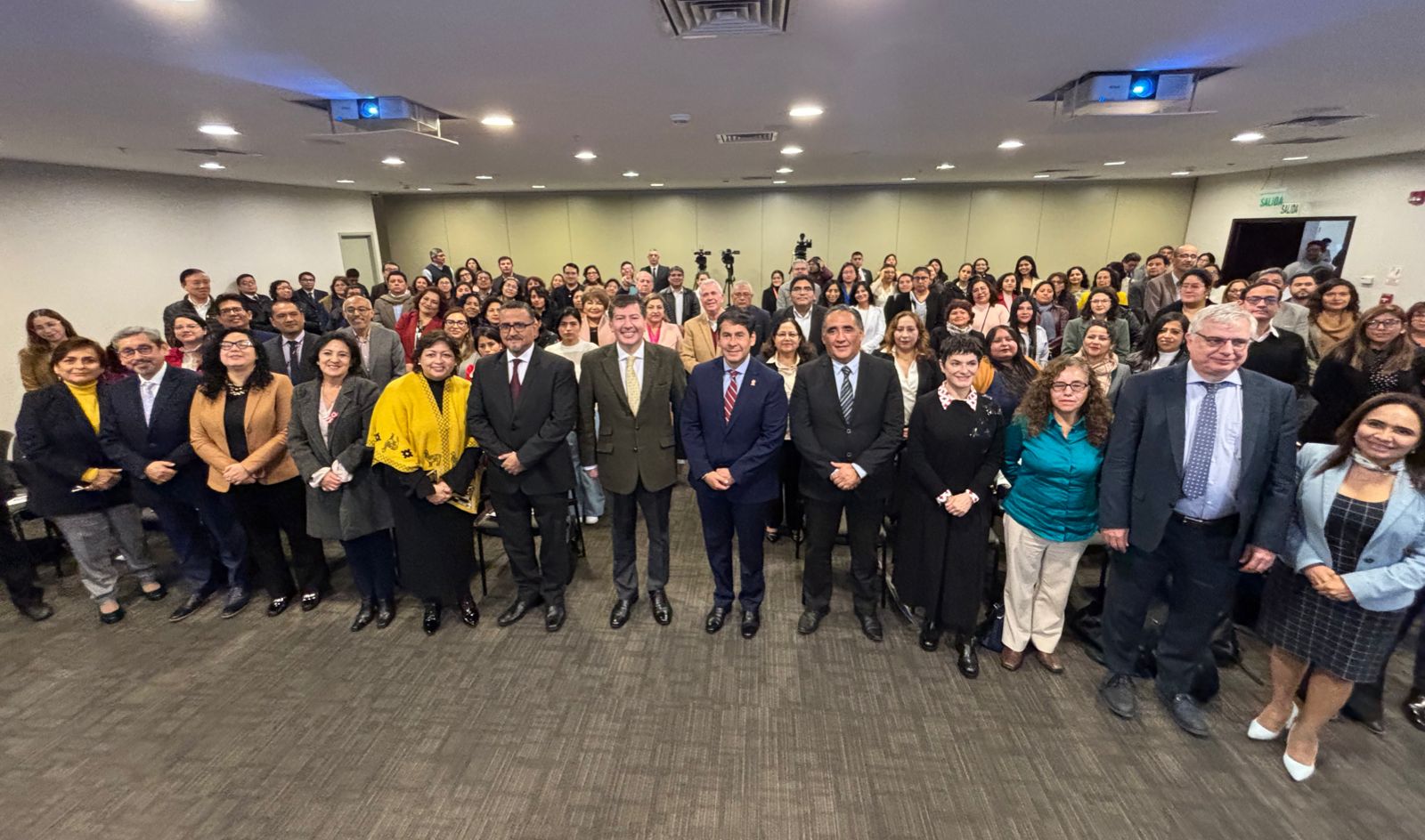 ONU || Autoridades y asistentes en el Seminario “La anemia en el desarrollo infantil, nuevas revisiones” 