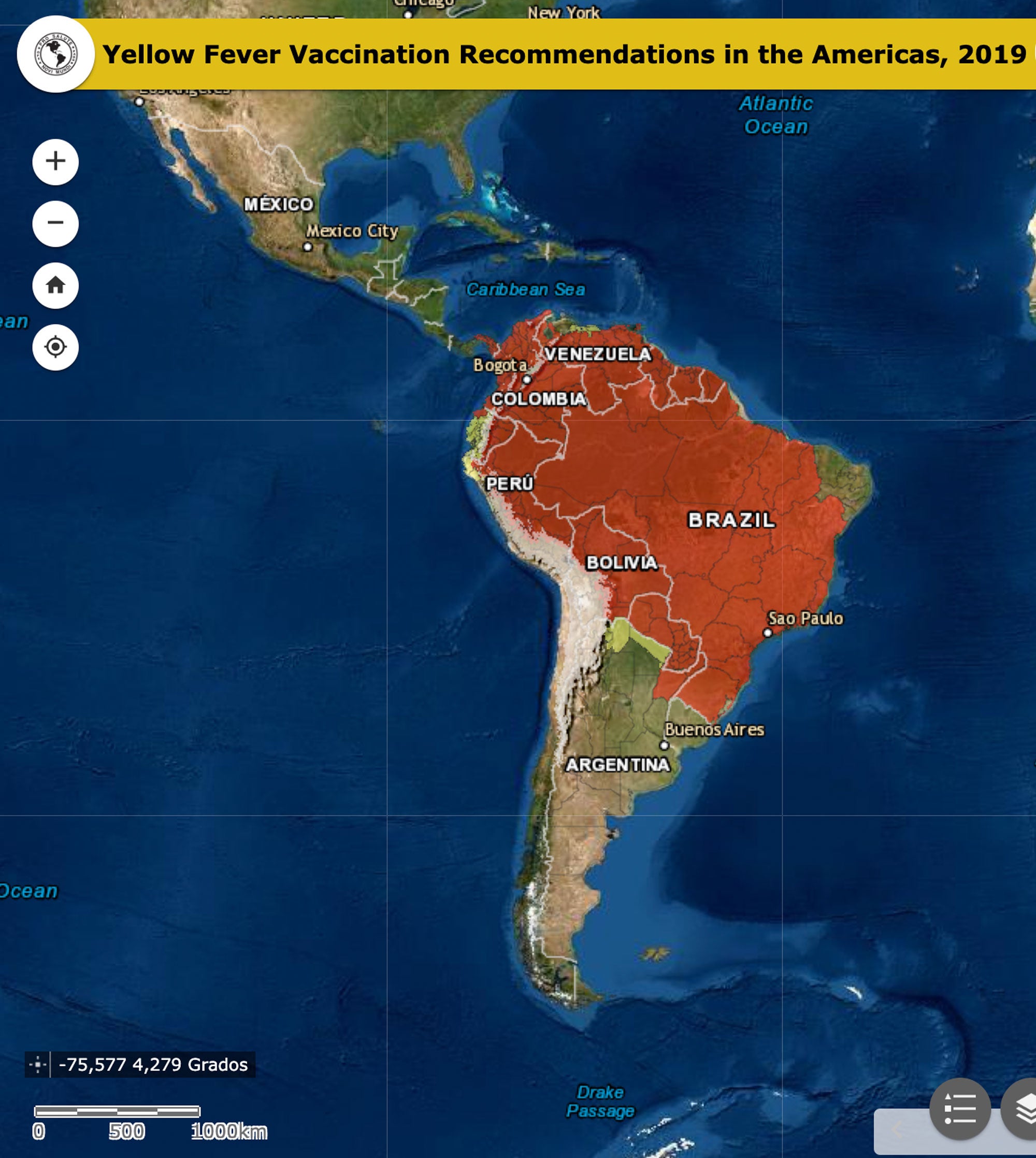 who-yellow-fever-vaccination-recommendations-americas-2019